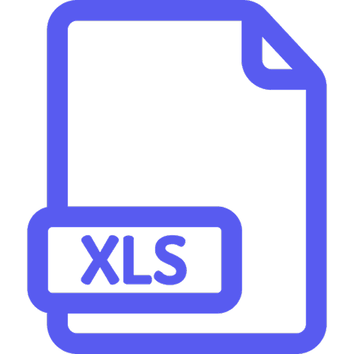 Fichier excel